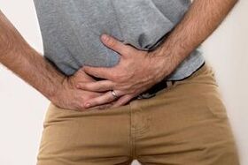 sāpes vēdera lejasdaļā ar prostatītu